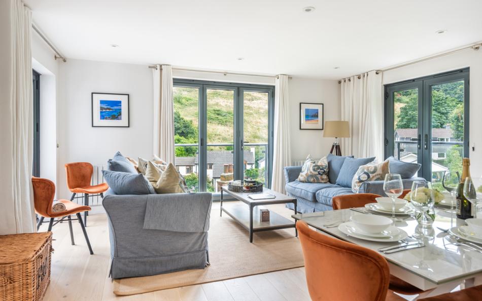 open-plan living space at 6 Rosewalk