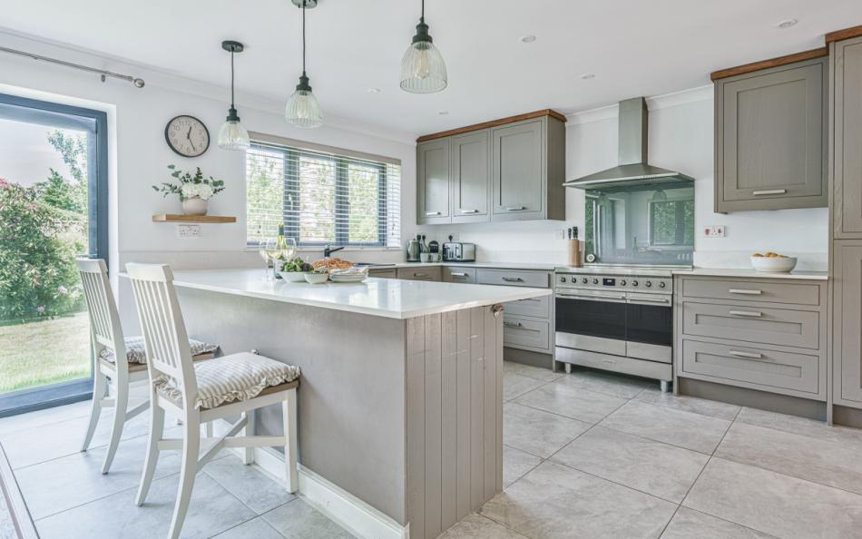 Stunning kitchen at Woodland Cottage