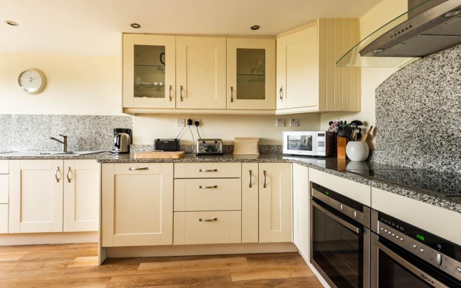 The very well equipped kitchen at Dower House