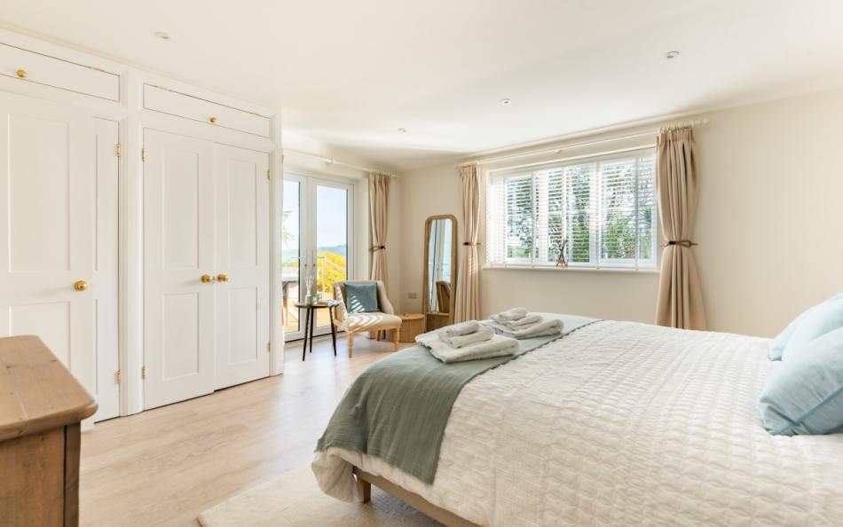 The spacious ground floor bedroom at Ambleside