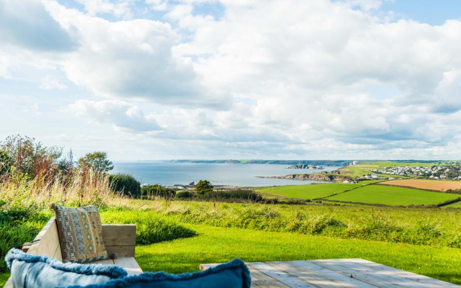views of the coast at Windrush