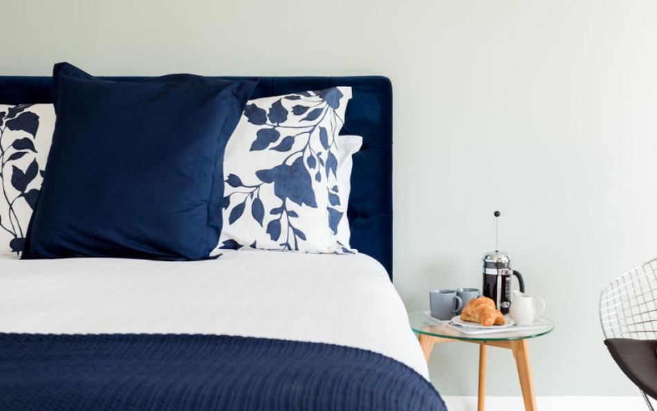 Double bedroom at No. 4 Bay Harbour View 