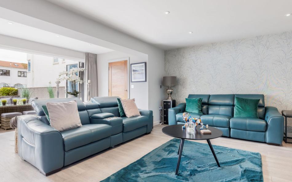 Living room at Beach Buoys 