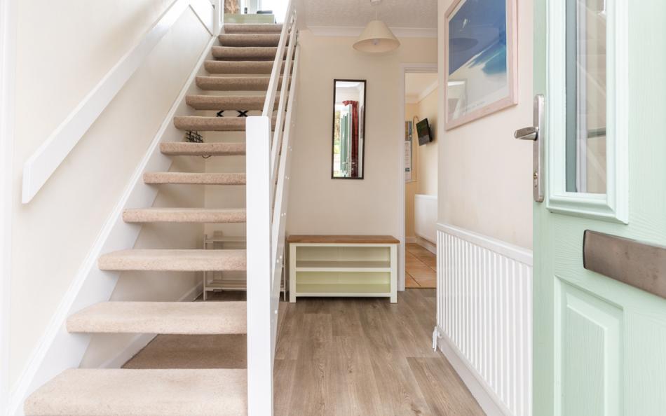 Hallway and stairs at Lower Garrick