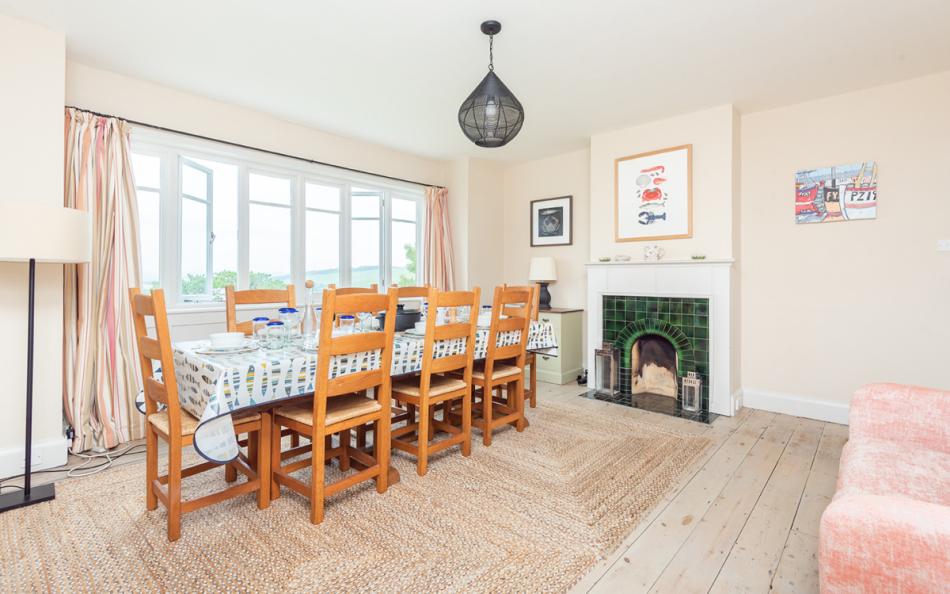 Another view of the dining room at Arran 
