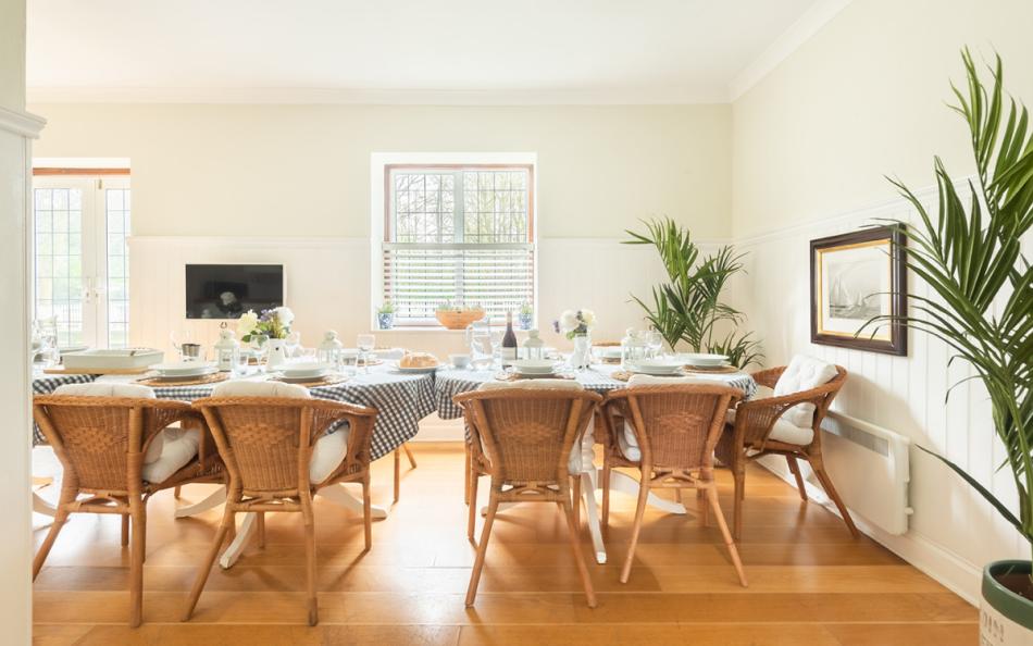 Dining room at Rosetti House