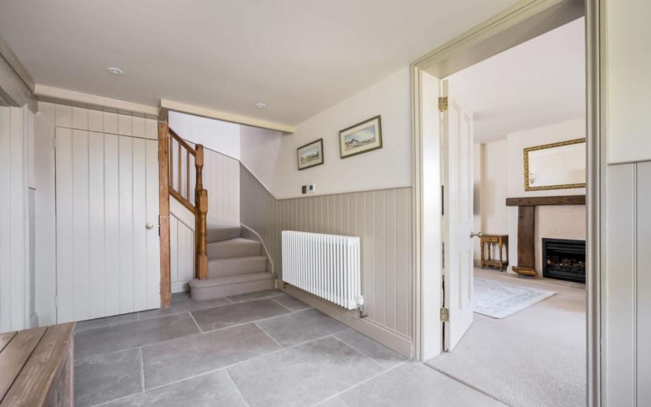 Staircase at Carrington Farmhouse