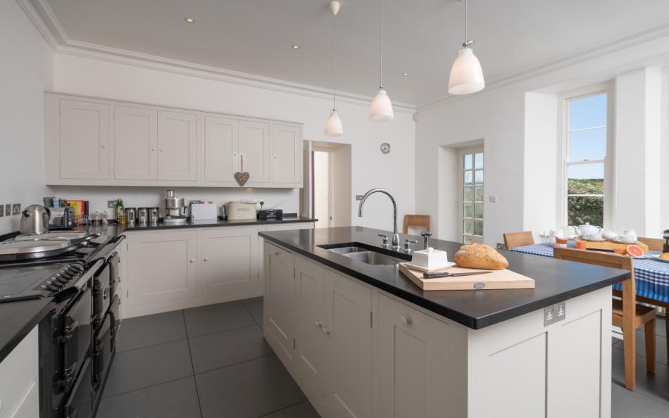 The kitchen at Holset House