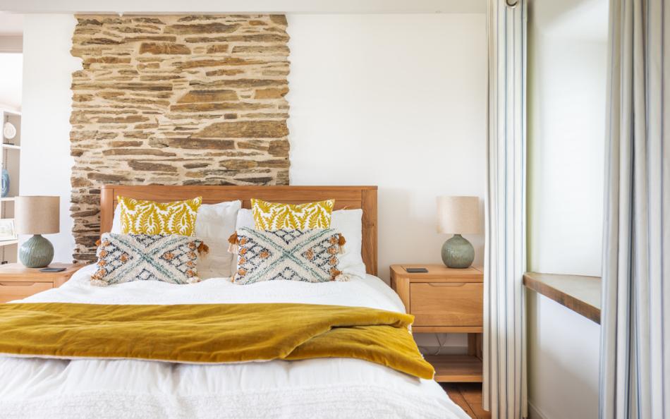The gorgeous master bedroom suite! 