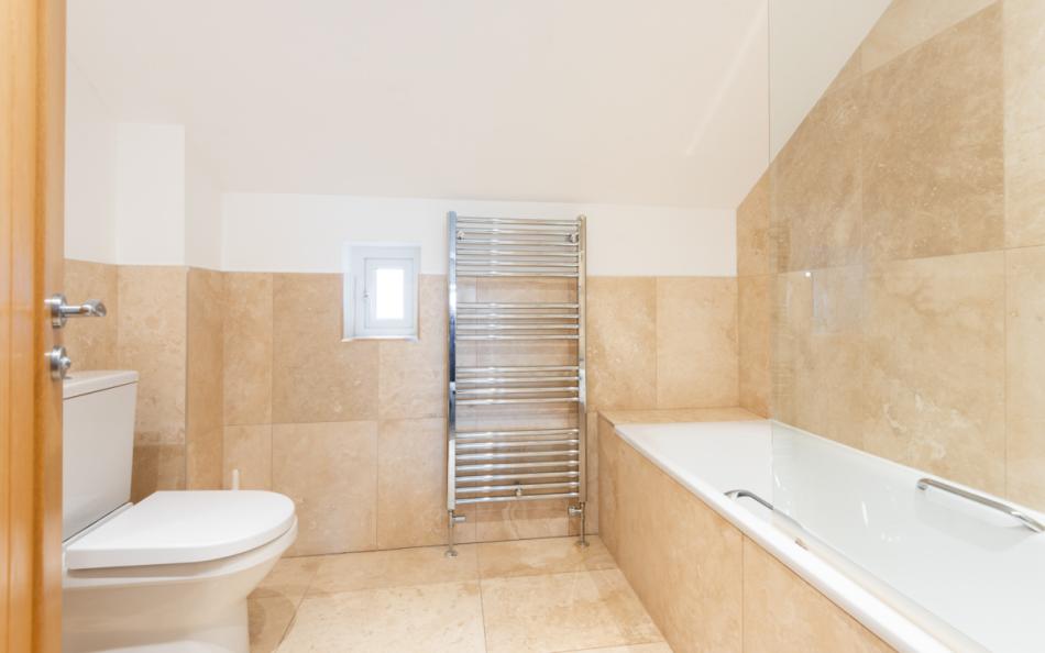 interior of bathrooom