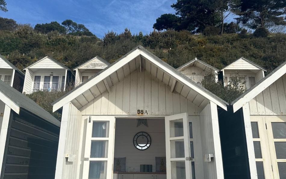 Beach hut at Summer Pines
