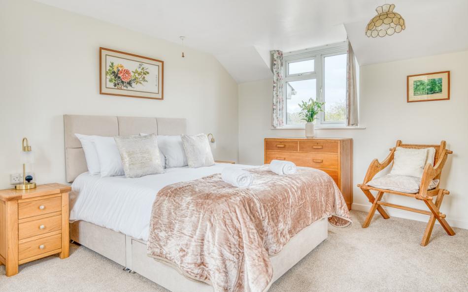 Double bedroom at Brogenslade 