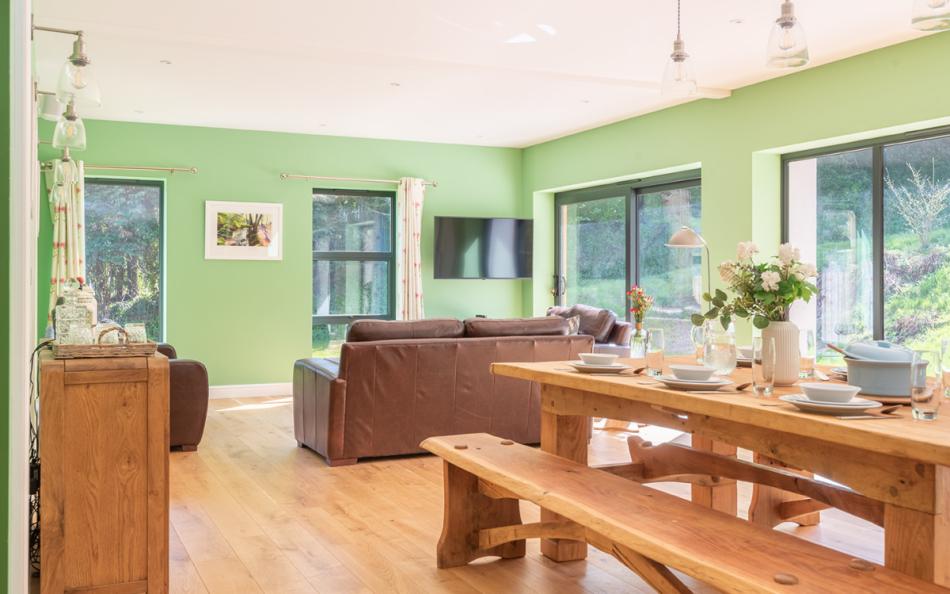 Another look at the open plan at Acacia House 