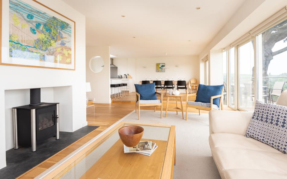 Living space at The Devon House