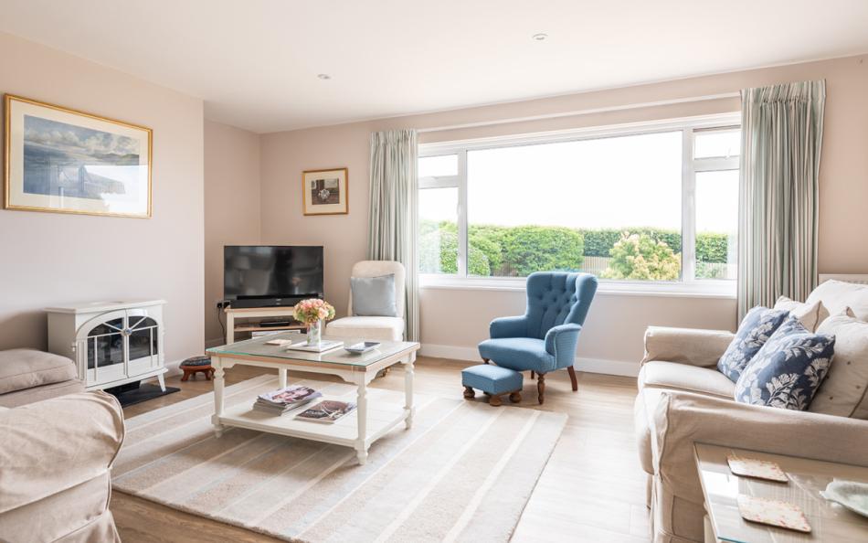 The lounge at 10 Old Rectory Gardens