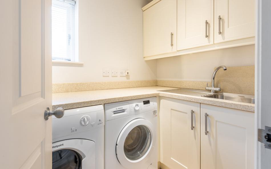 Th utility room at Burnt House