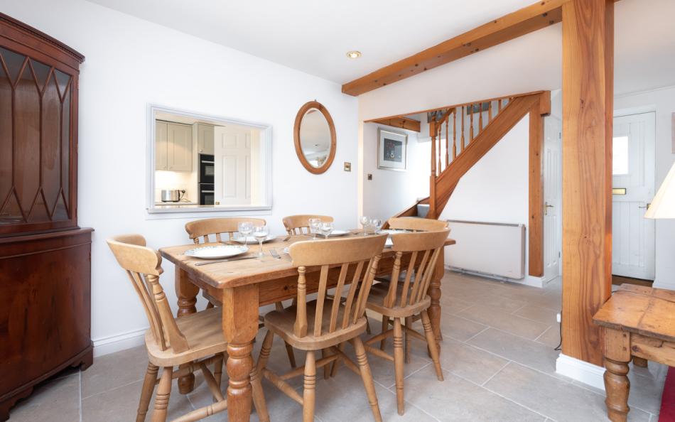 The dining area in Apple Tree