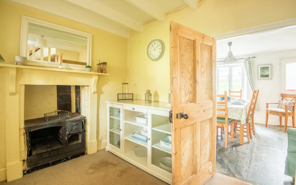 Traditional features at Camac Cottage 