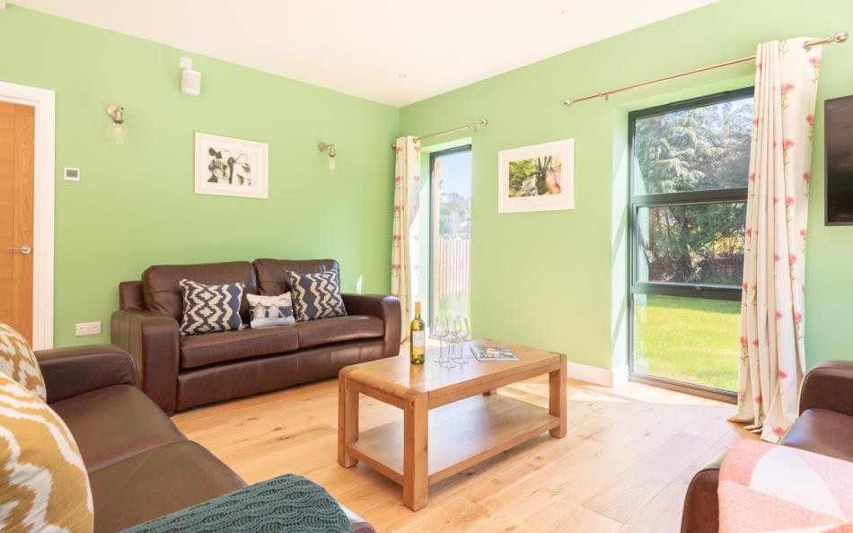 Living room at Acacia House 