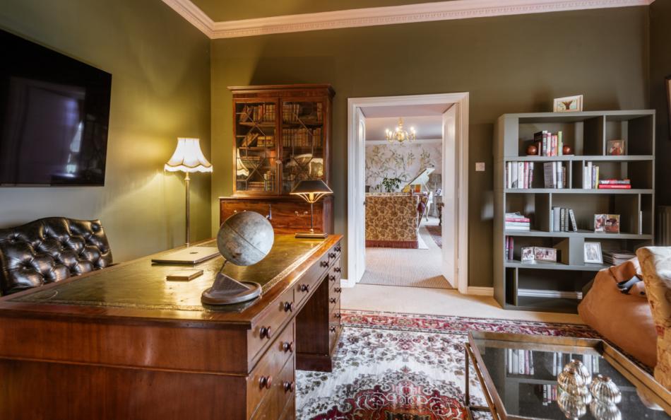 the office at Brookside Lodge 