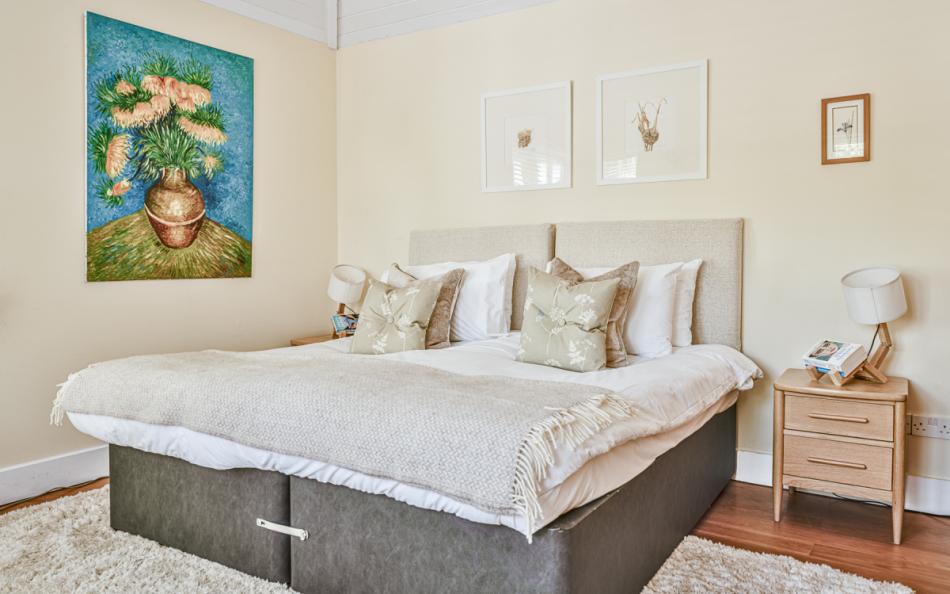 Double bedroom at Boathouse 