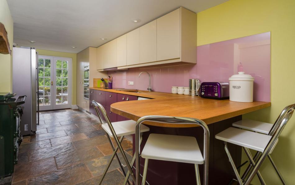 The kitchen  at Coombe Park