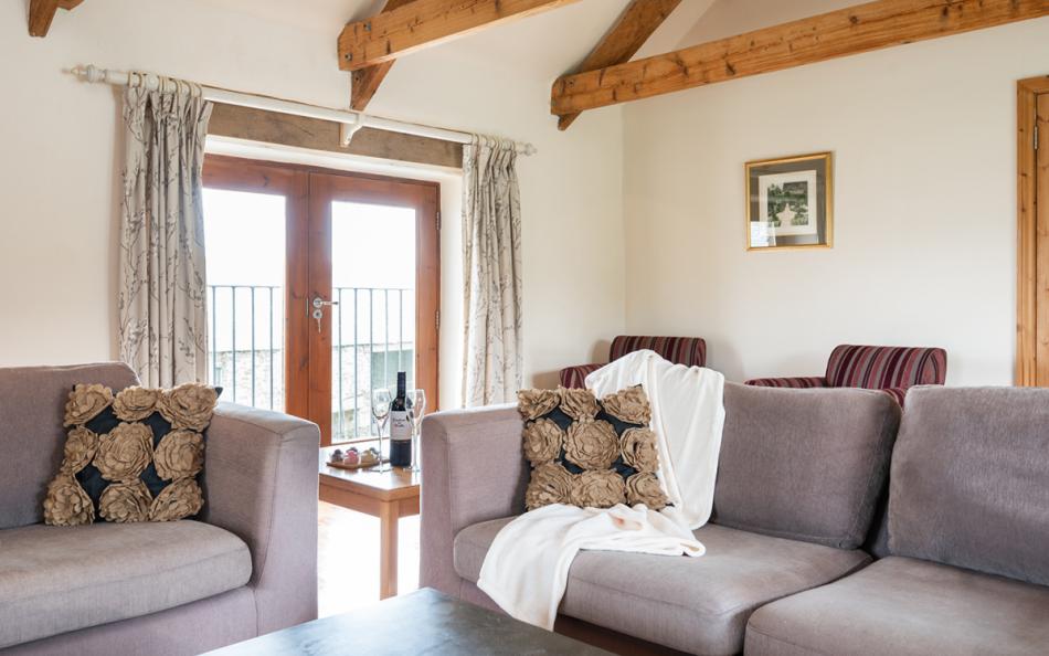 comfy sofas in the lounge