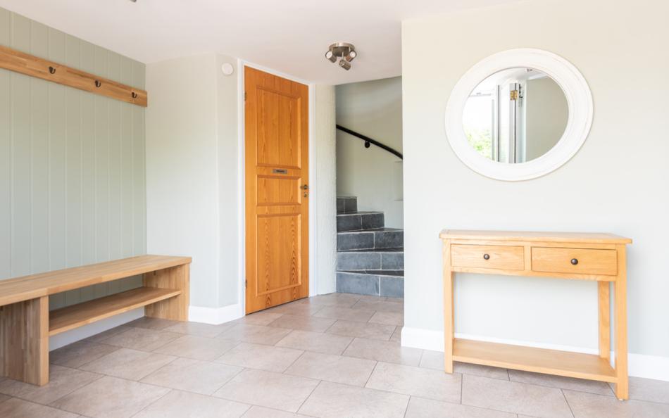 Large hallway at Farthingfield 