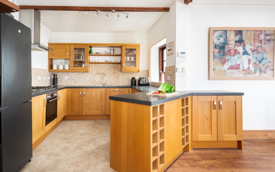 kitchen at Bayview