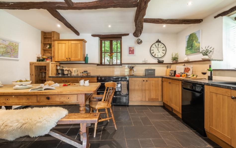 country kitchen at Coulscott House