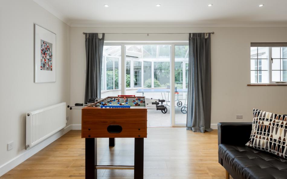 table football at Thatchby Oak