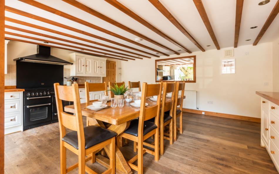 Seating for 8 at Lily House