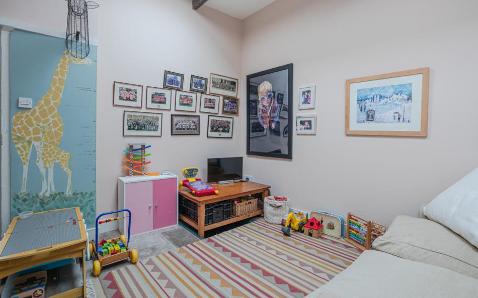 The play room at Dunstone Farm