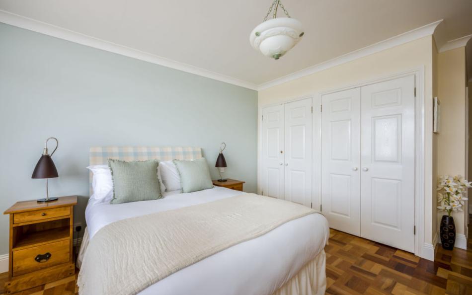 double bedroom with wardrobes