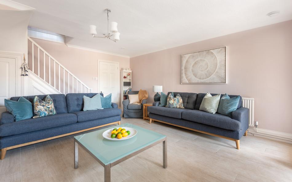 Living room at Jordan House 