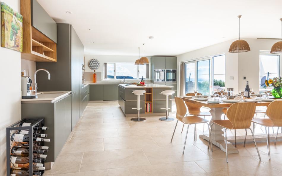 Kitchen at Longstone holiday cottage