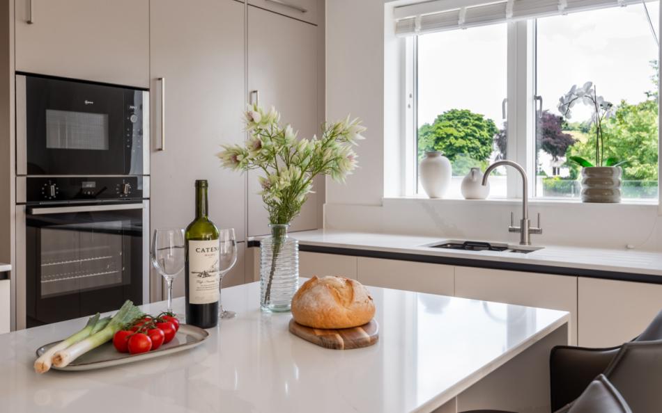 living and eating space at Larkrise