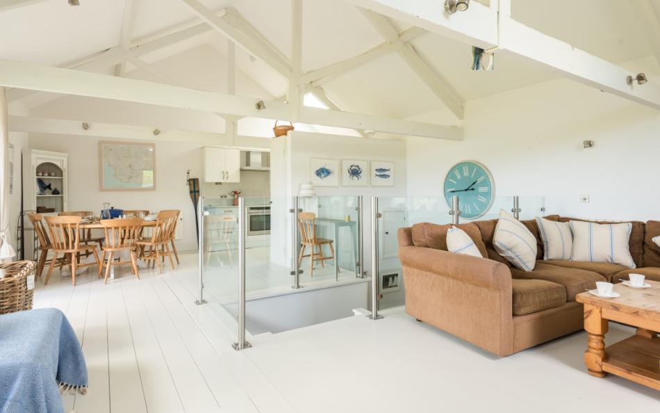Light and airy rooms at Court Barton Loft