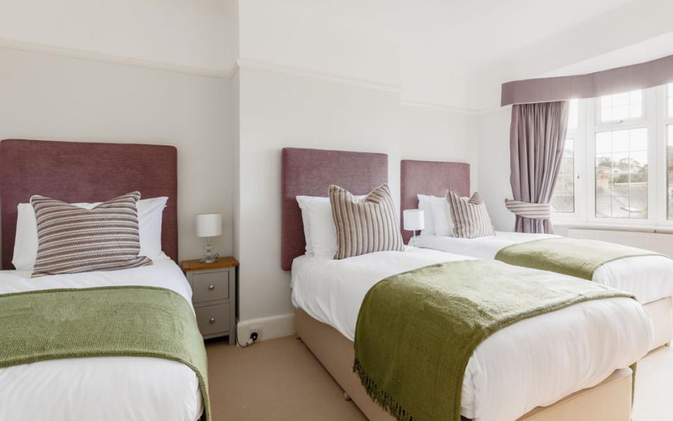 Triple bedroom at Broad Reach