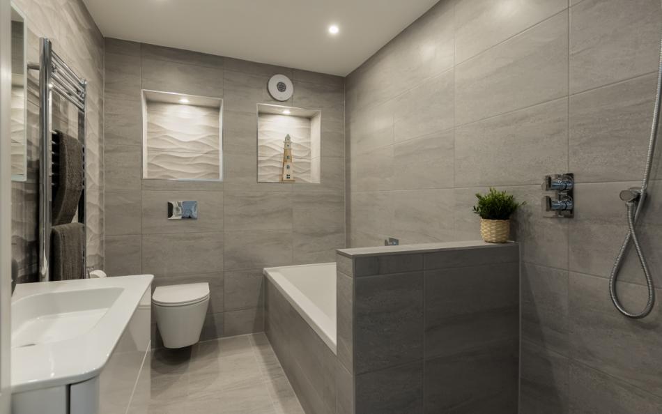 Bathroom at Columbia House 