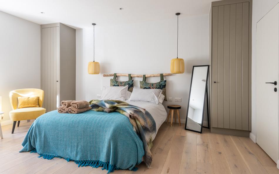 Master bedroom with en suite shower room. 