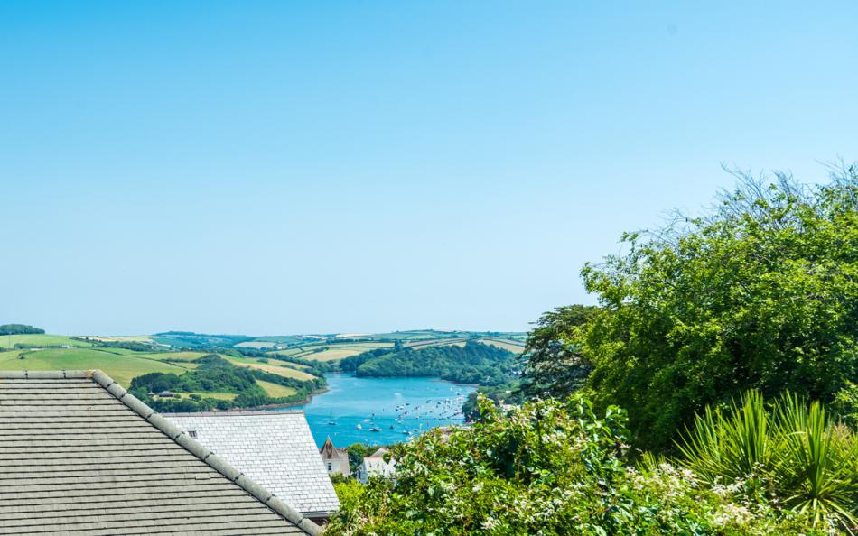 Estuary views form the lounge at Fastnet