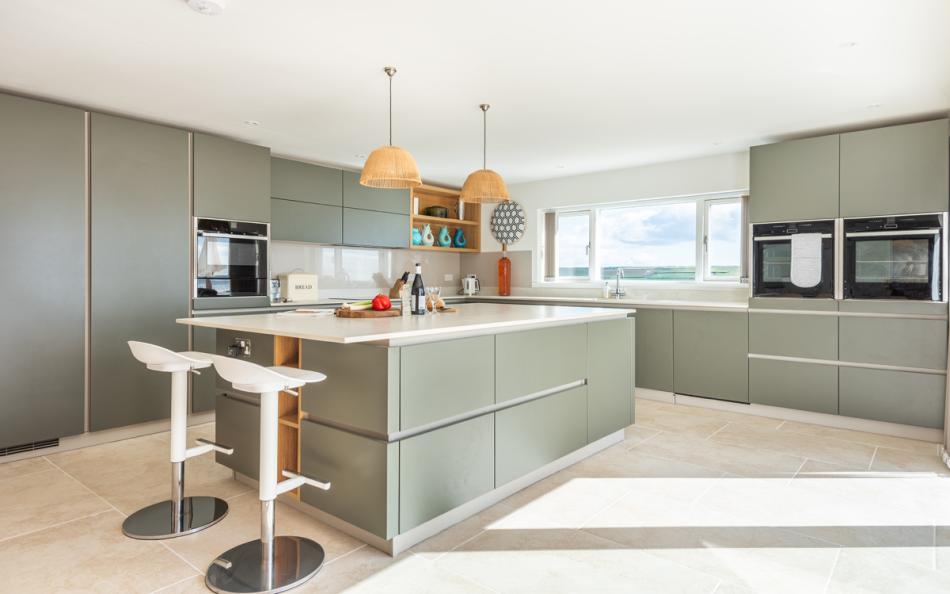 kitchen at Longstone holiday cottage