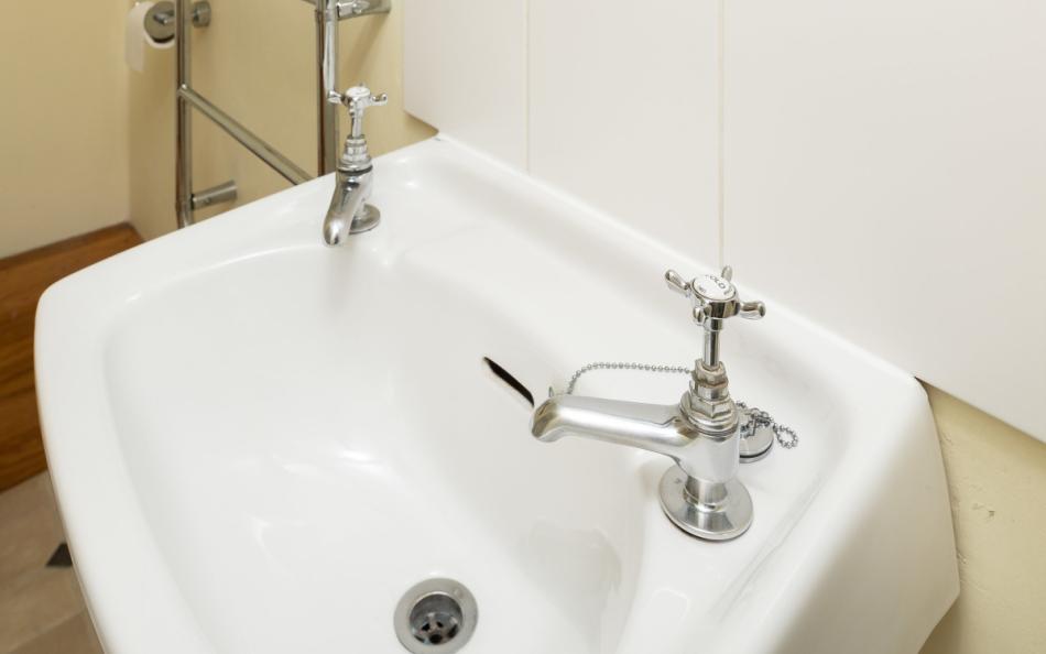 The bathroom at Holne Chase Carriage House