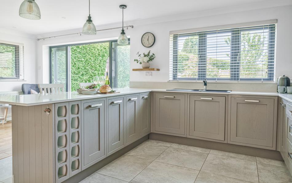 Kitchen at Woodland Cottage