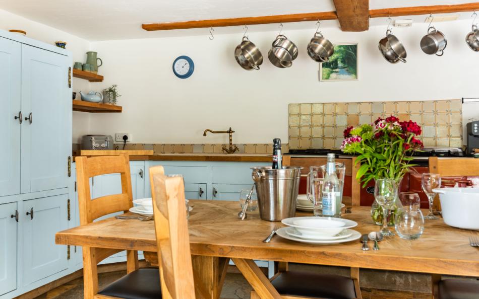 The Old Barn  dining table