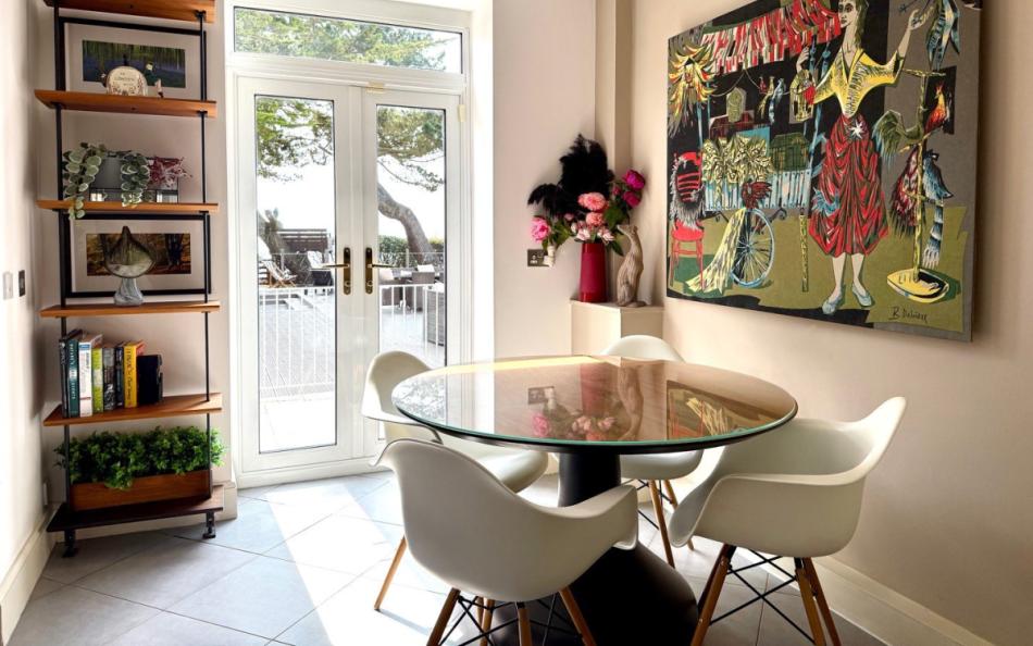 modern decor at Panorama House near Bournemouth