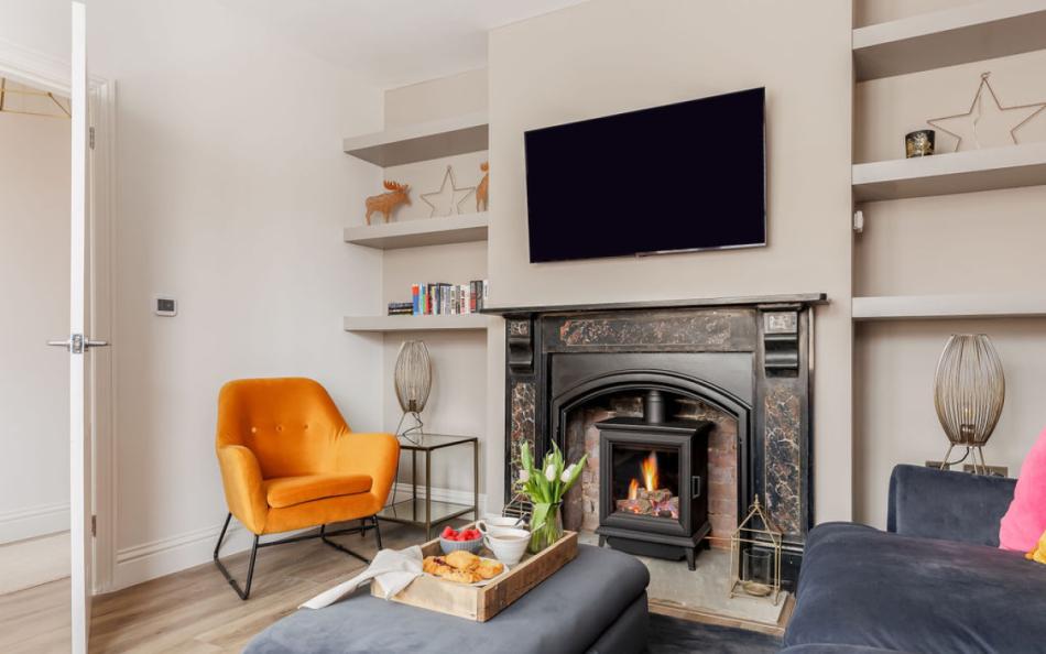 Cosy living room at Mount Bank 