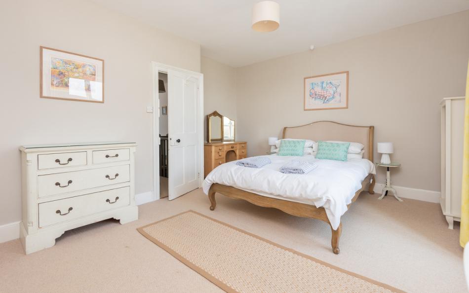 Another look at the king-size room at Higher Sutton