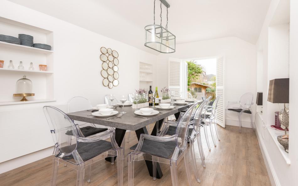 Dining Room with seating at Stanhope House